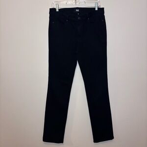PAIGE Hoxton Straight High Rise Black Jeans Size 31